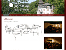 Tablet Screenshot of jugendburg-balduinstein.de